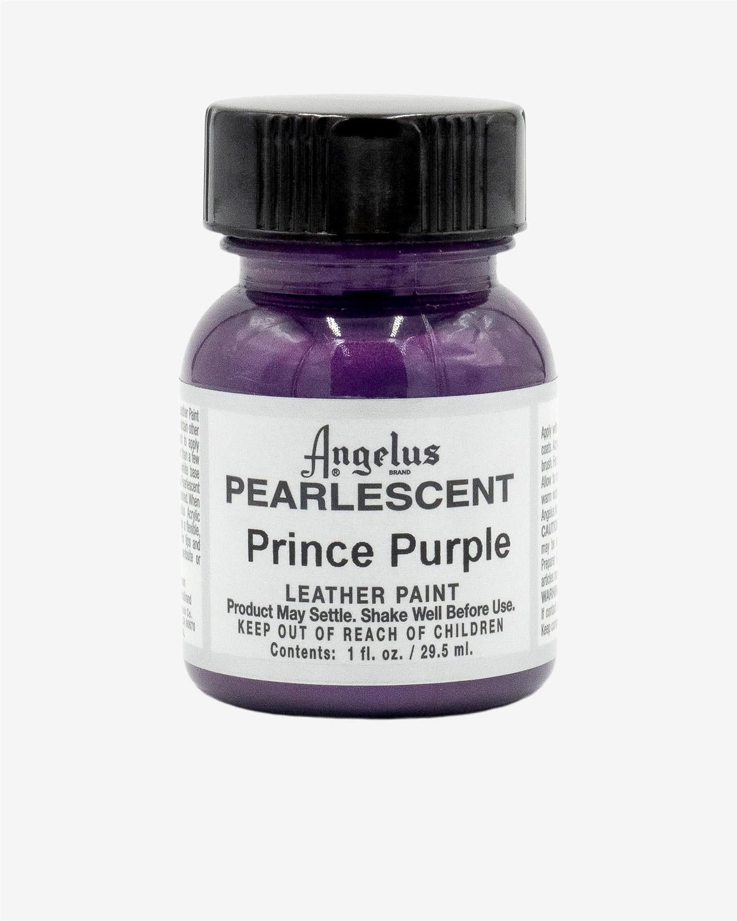 PEARLESCENT LEATHER PAINT - PRINCE PURPLE