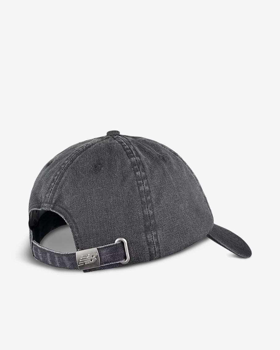 6 PANEL SEASONAL HAT - BLACK