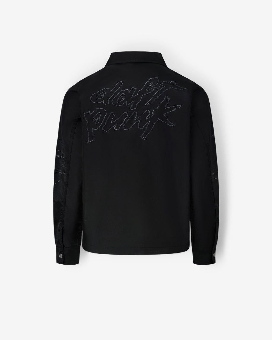 HELMETS NYLON WORK JACKET - BLACK