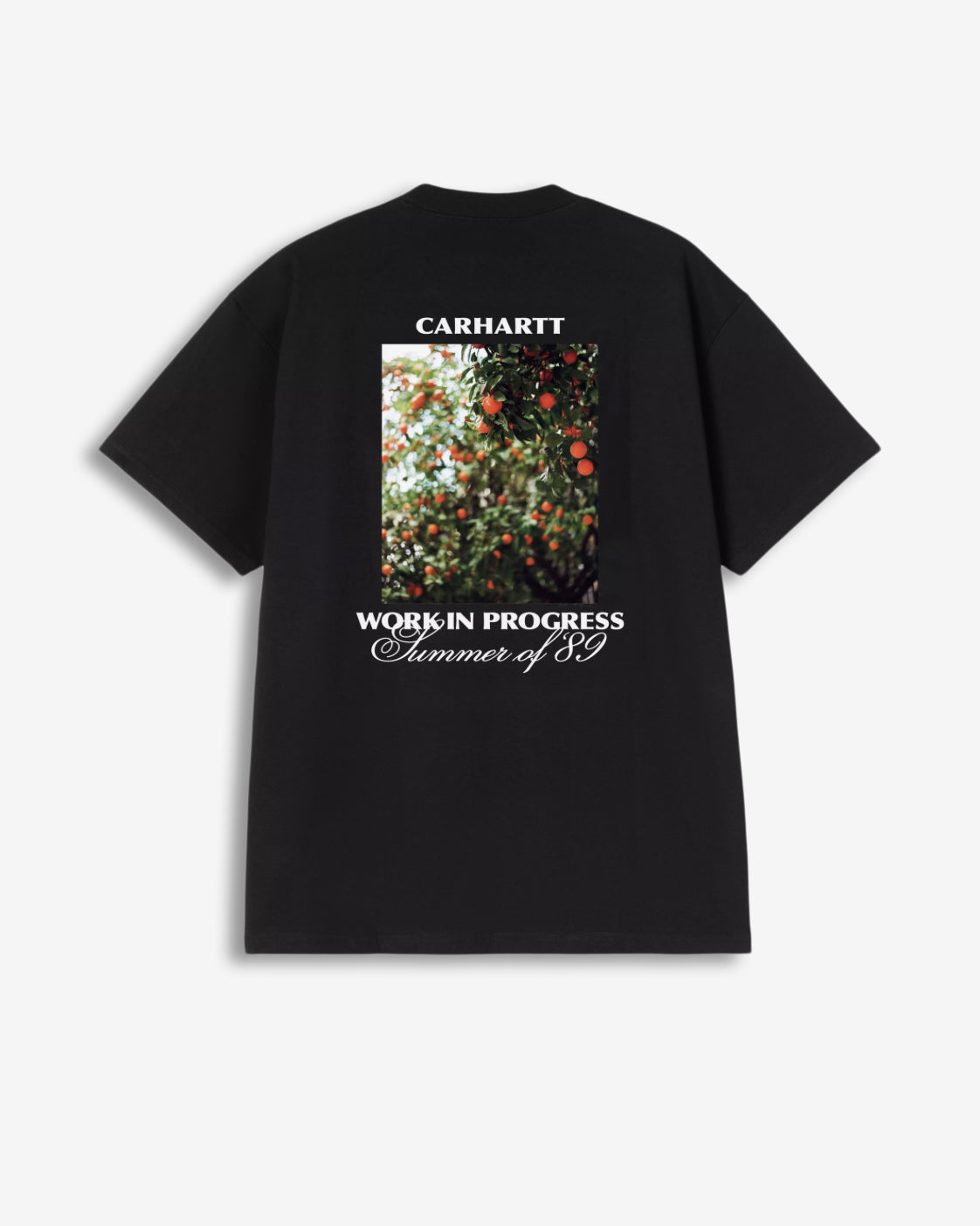 S/S WARM VIEWS T-SHIRT - BLACK