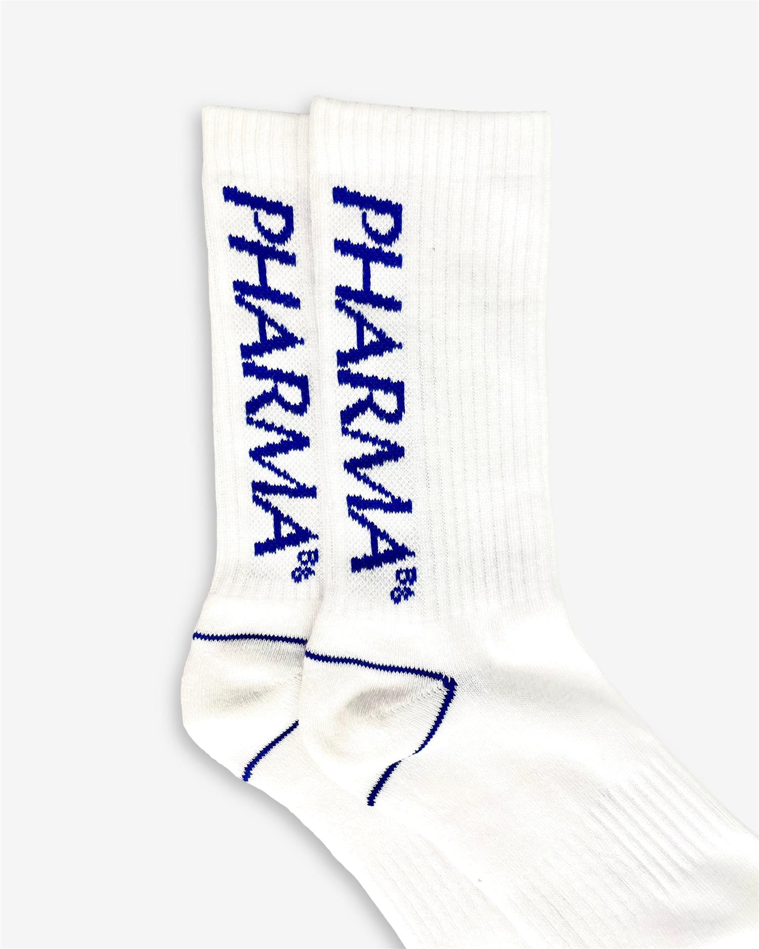 BIG LOGO SOCKS - WHITE