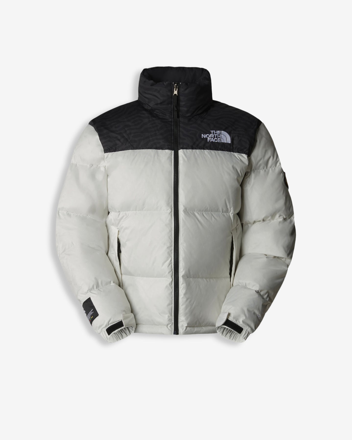 M 96 RETRO NUPTSE JACKET - WHITE DUNE/BLACK TIGER