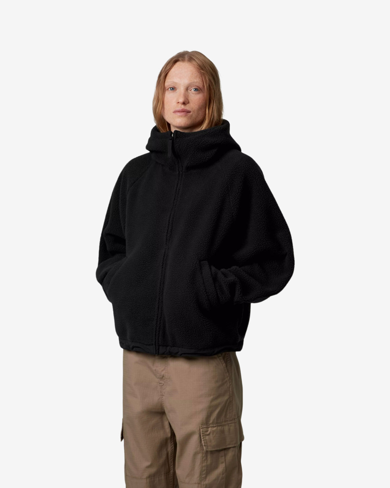 W' HD LIMN C FLEECE JACKET - BLACK/FLINT