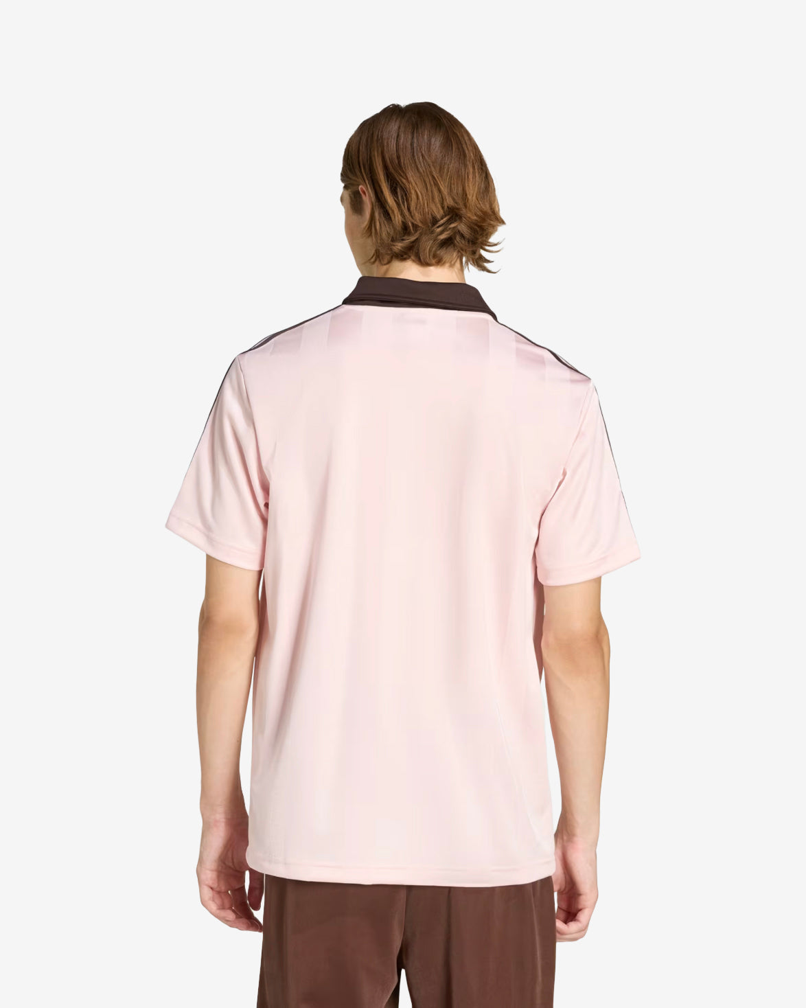 ARCHIVE COLLAR JERSEY - SANDY PINK