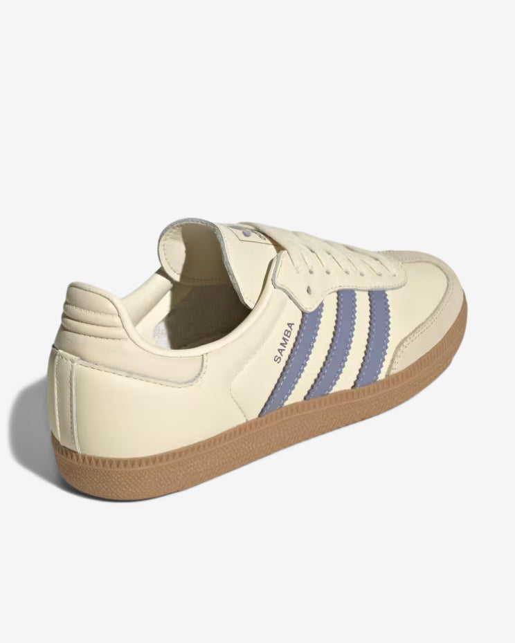SAMBA OG W - CREAM WHITE/SILVER VIOLET