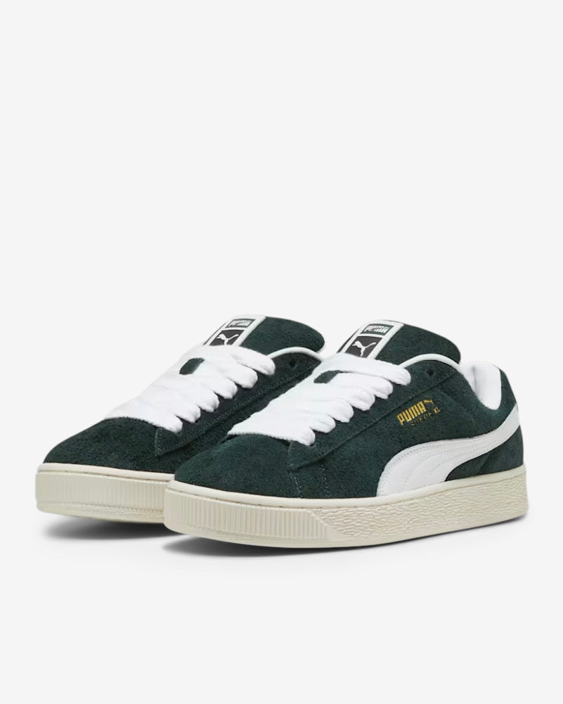 SUEDE XL HAIRY - PINE/IVORY