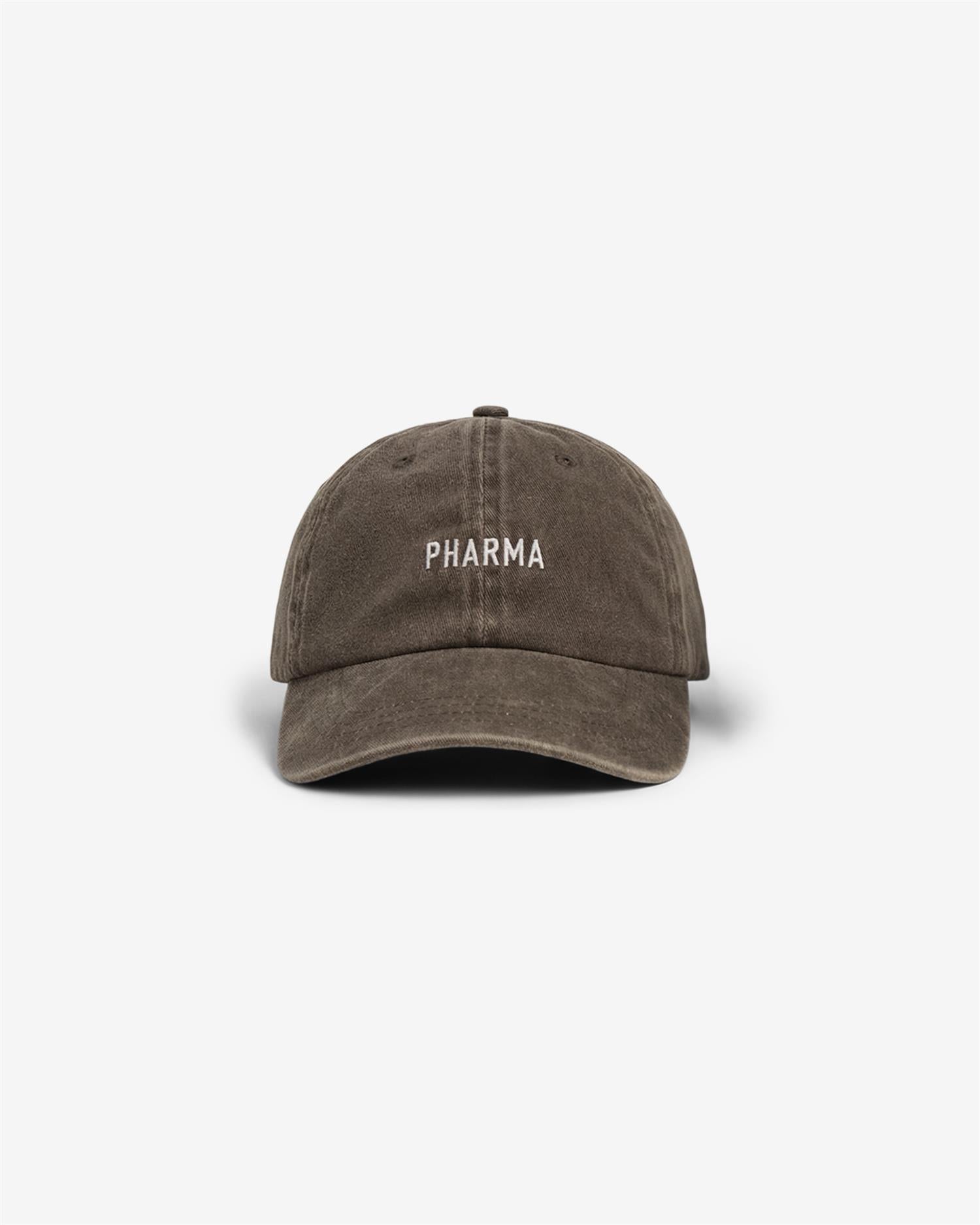 WASHED LOGO CAP - BROWN