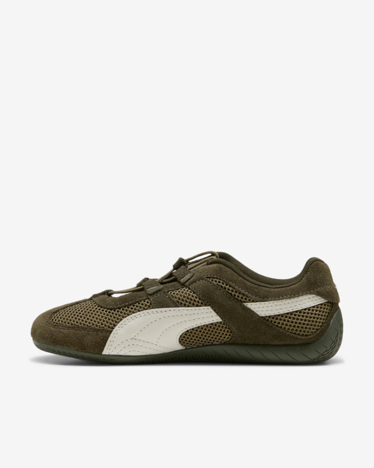 SPEEDCAT GO - DARK OLIVE/WHITE