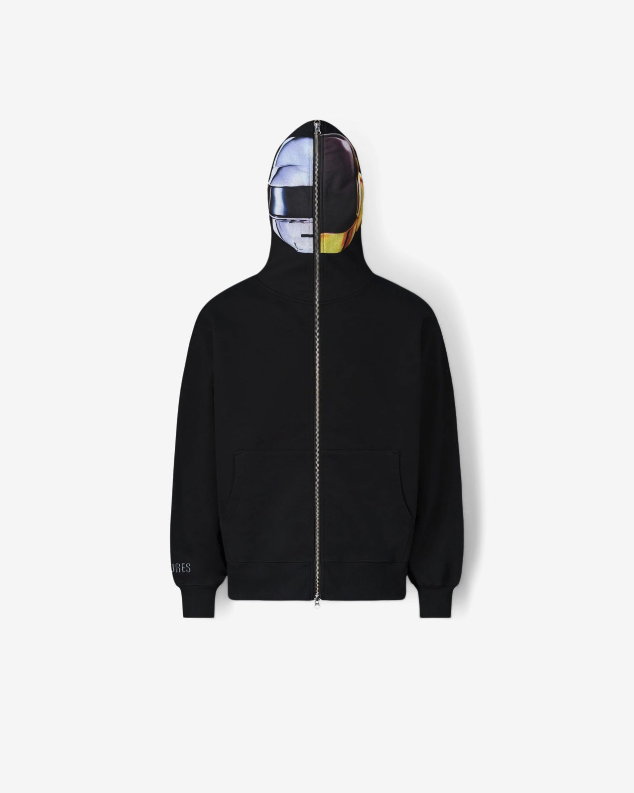 RAM ZIP HOODIE - BLACK