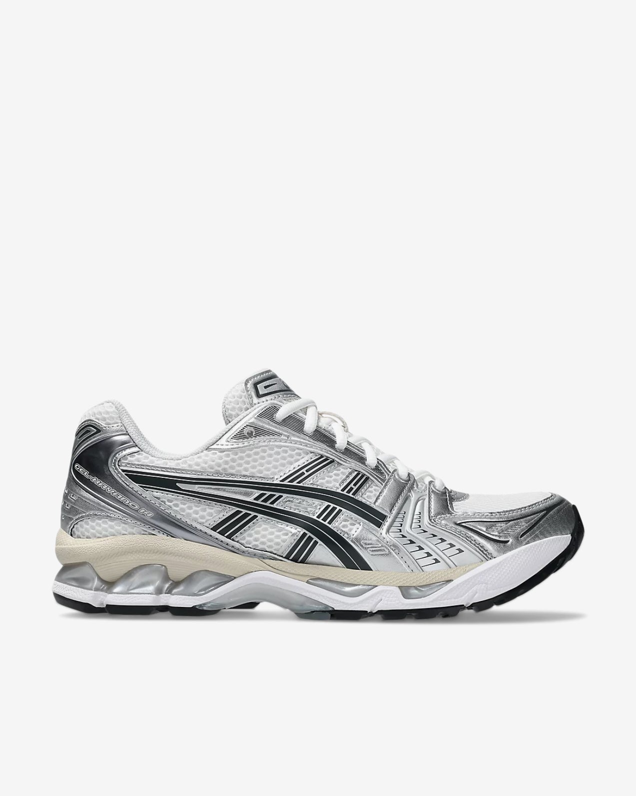 GEL-KAYANO 14 - WHITE/GRAPHITE GREY