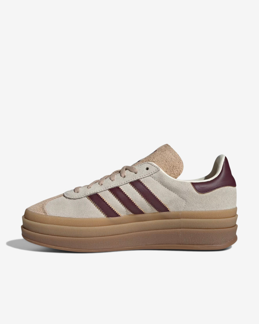 GAZELLE BOLD W - CREAM/MAROON