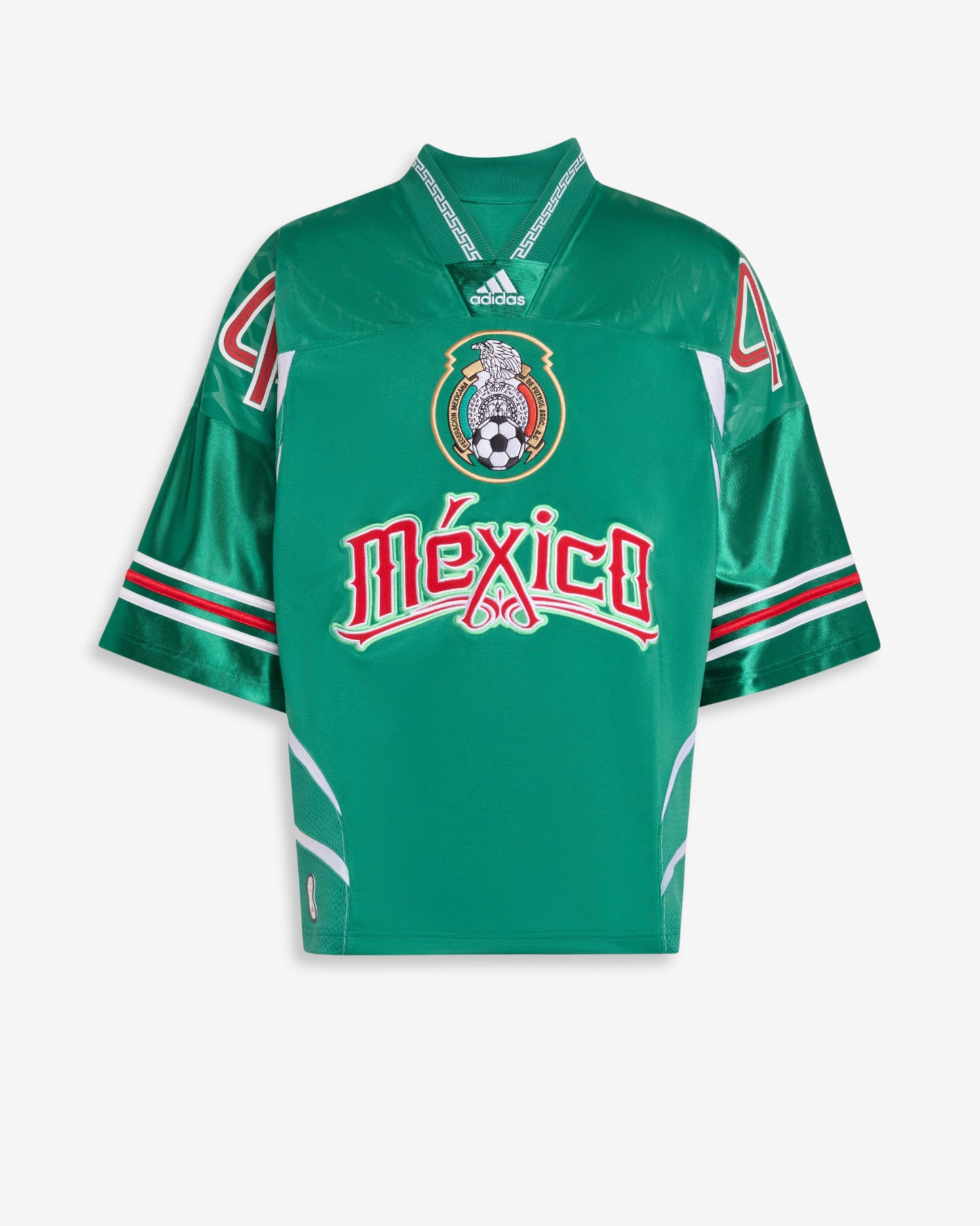 BRINGBACK REMIXED JERSEY MEXICO - BOLD GREEN/SCARLET