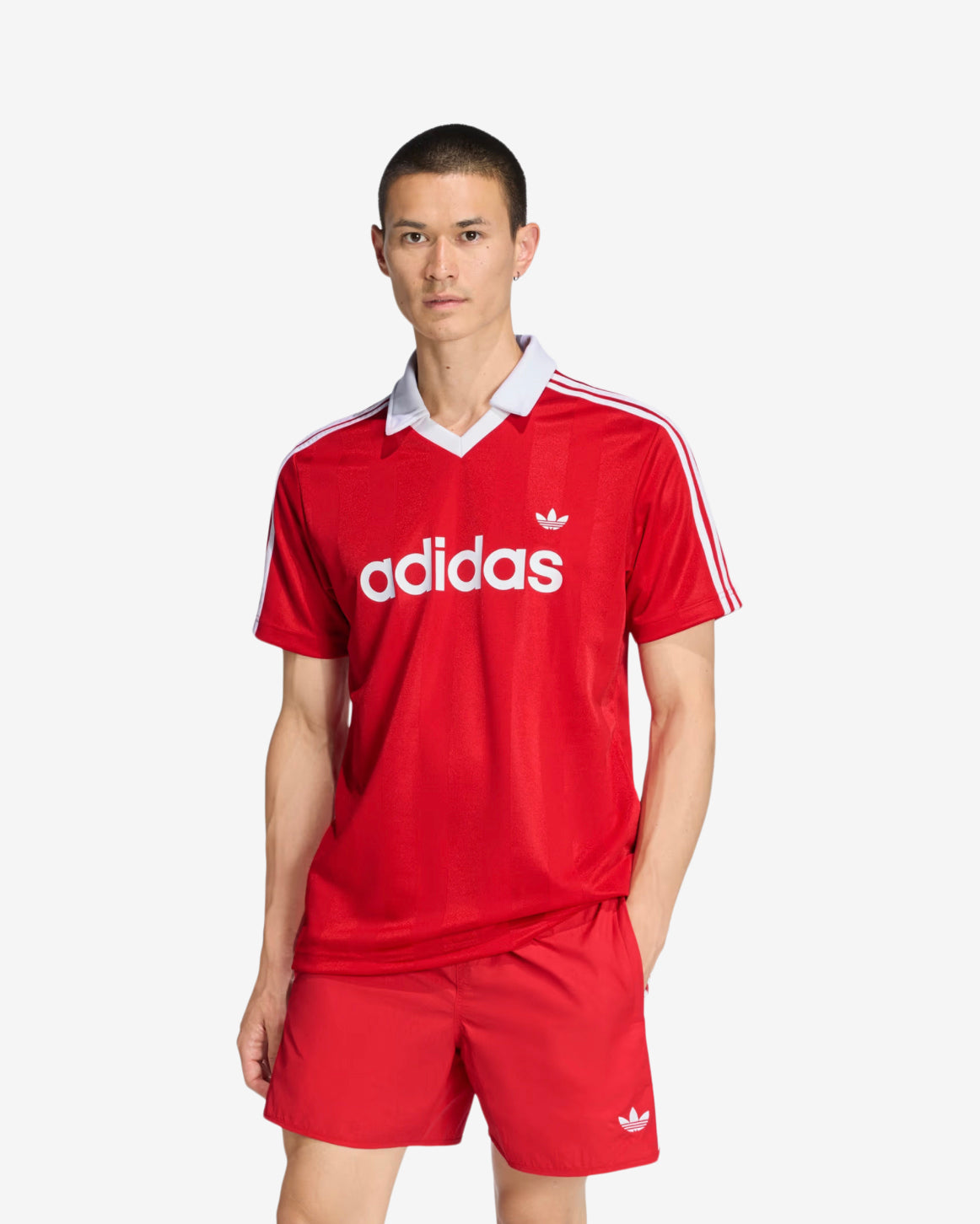 ARCHIVE COLLAR JERSEY - BETTER SCARLET