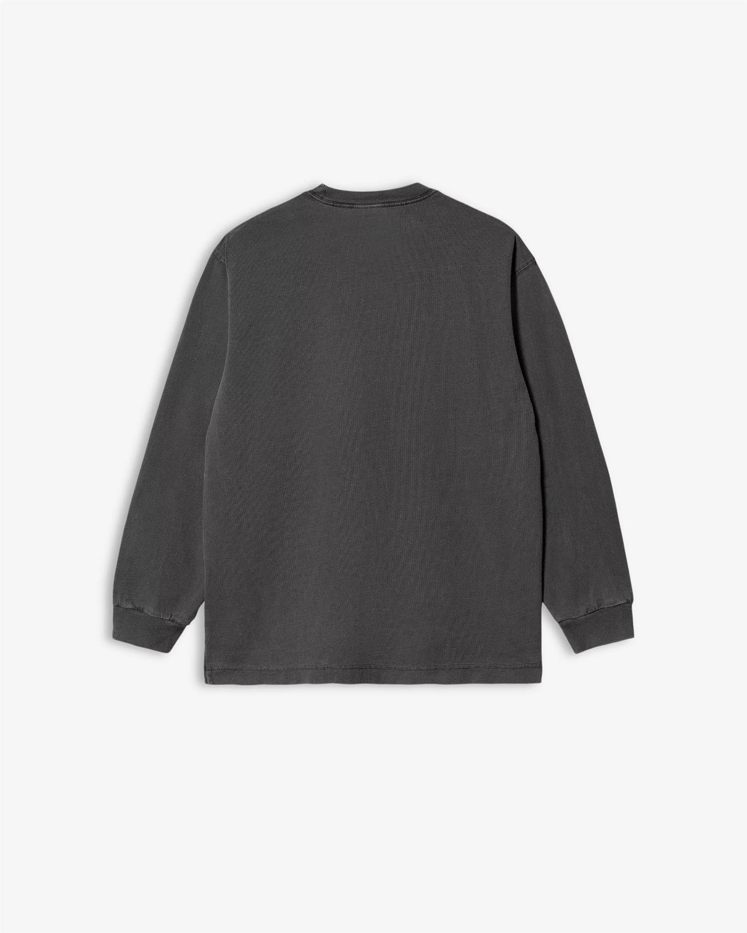 L/S VISTA T-SHIRT - GRAPHITE