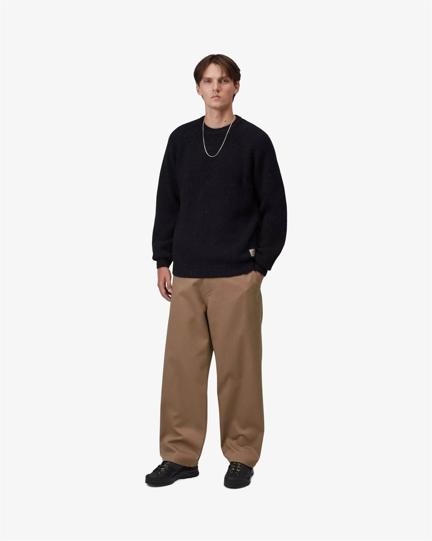 ANGLISTIC SWEATER - SPECKLED DARK NAVY