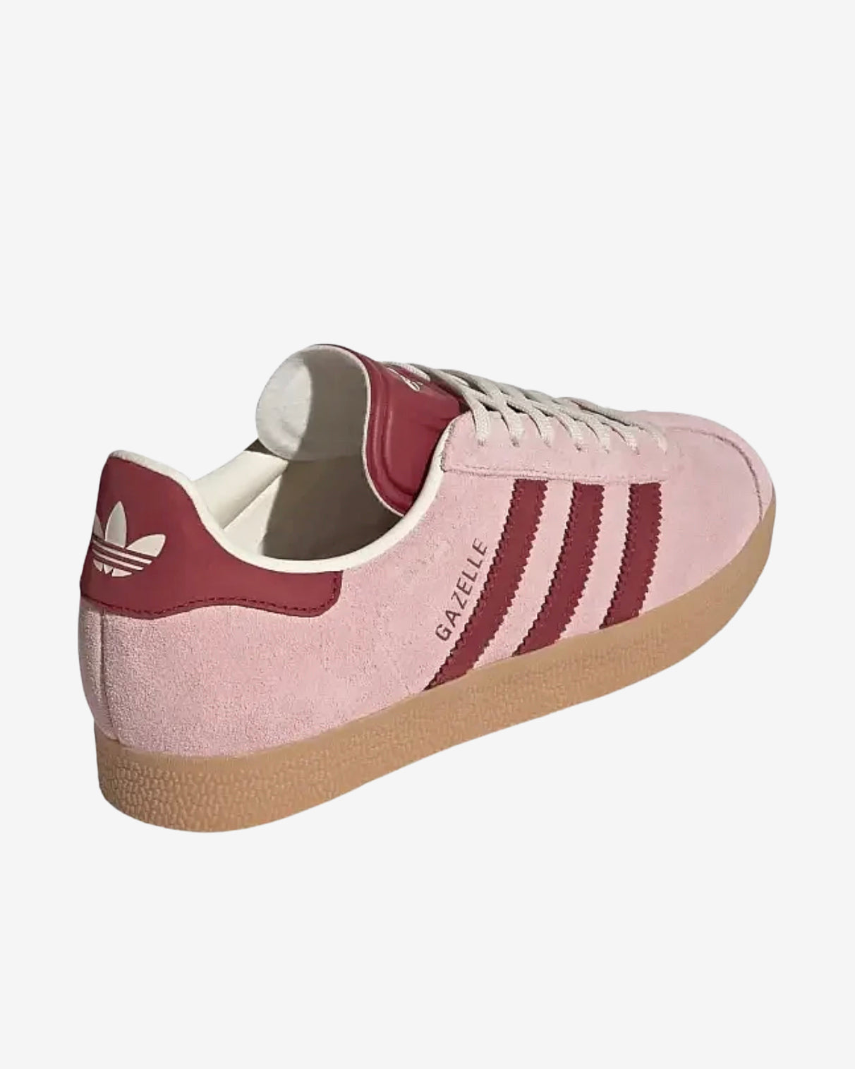GAZELLE W - CLEAR PINK/MAROON