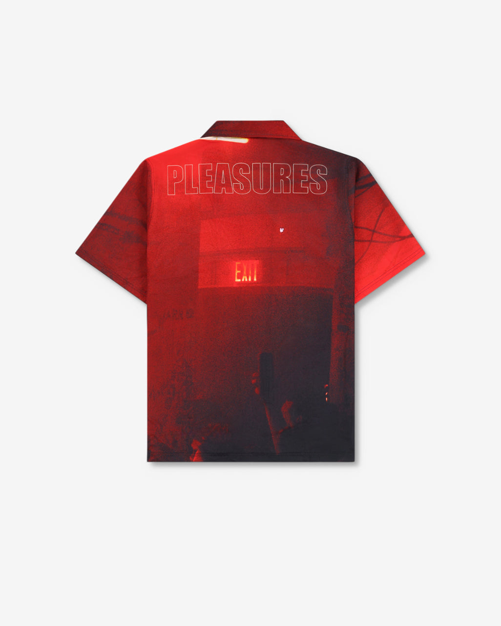 VENUE BUTTON UP - RED