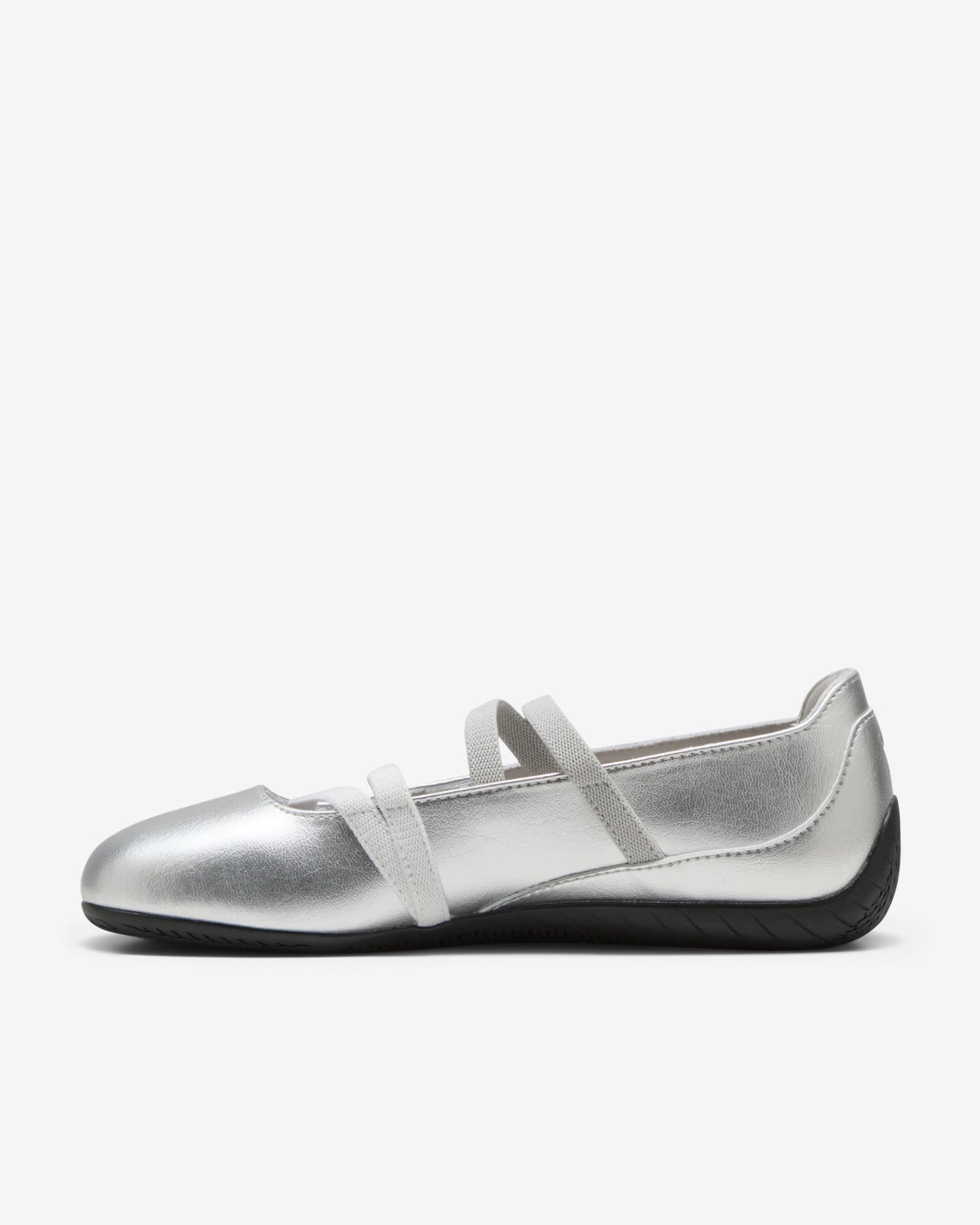 SPEEDCAT BALLET METALLIC - SILVER/WHITE