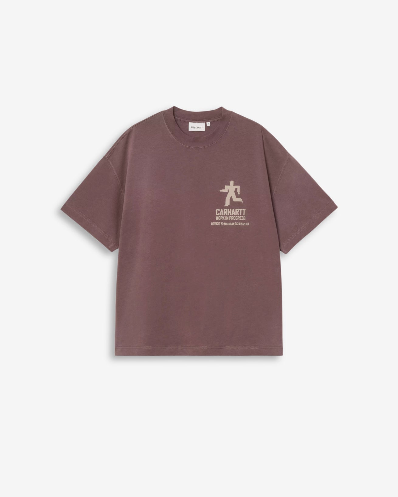 S/S DISTANCE T-SHIRT - PALISANDER