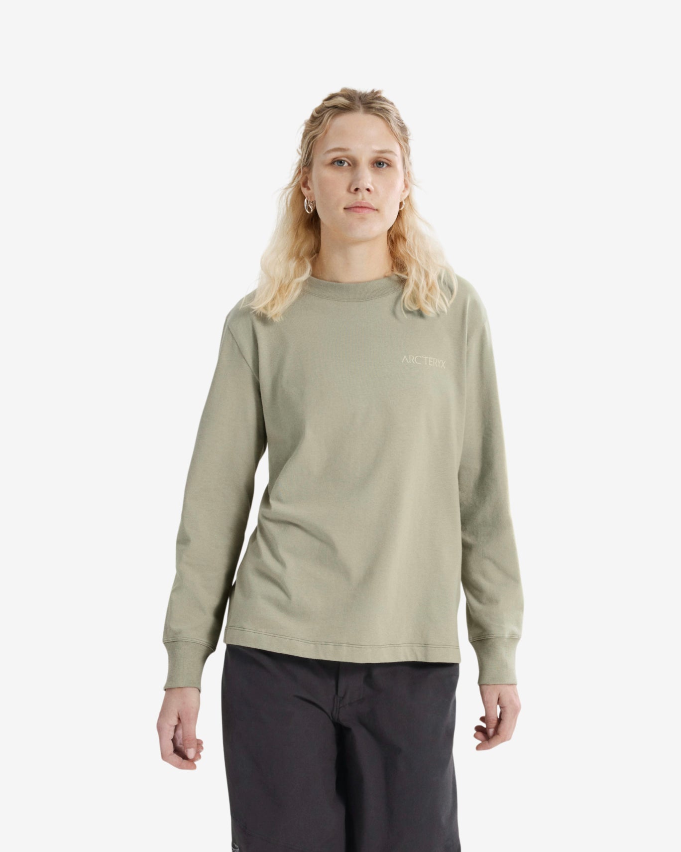 KRAGG COTTON BIRD CREW LS W - HABITAT