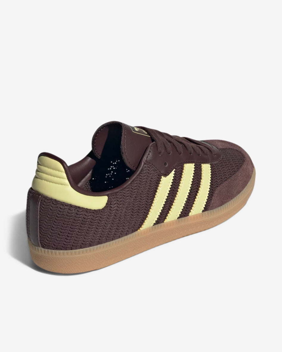 SAMBA OG W - BROWN/YELLOW