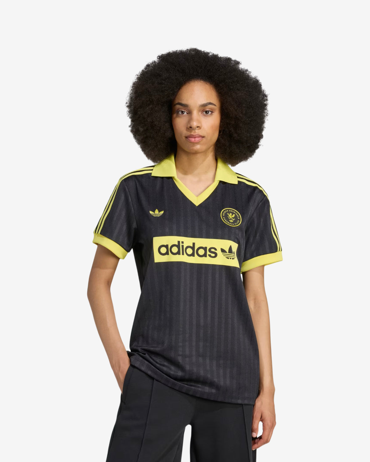 GRAPHIC FOOTBALL TEE - BLACK