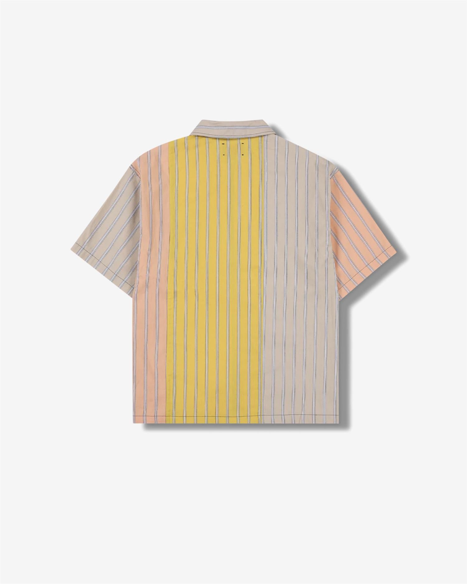 GARNER ZIP SHIRT - PEACH