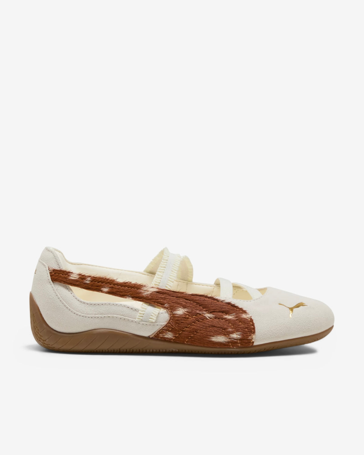SPEEDCAT BALLET DOELETTE FS - WHITE/CARAMEL