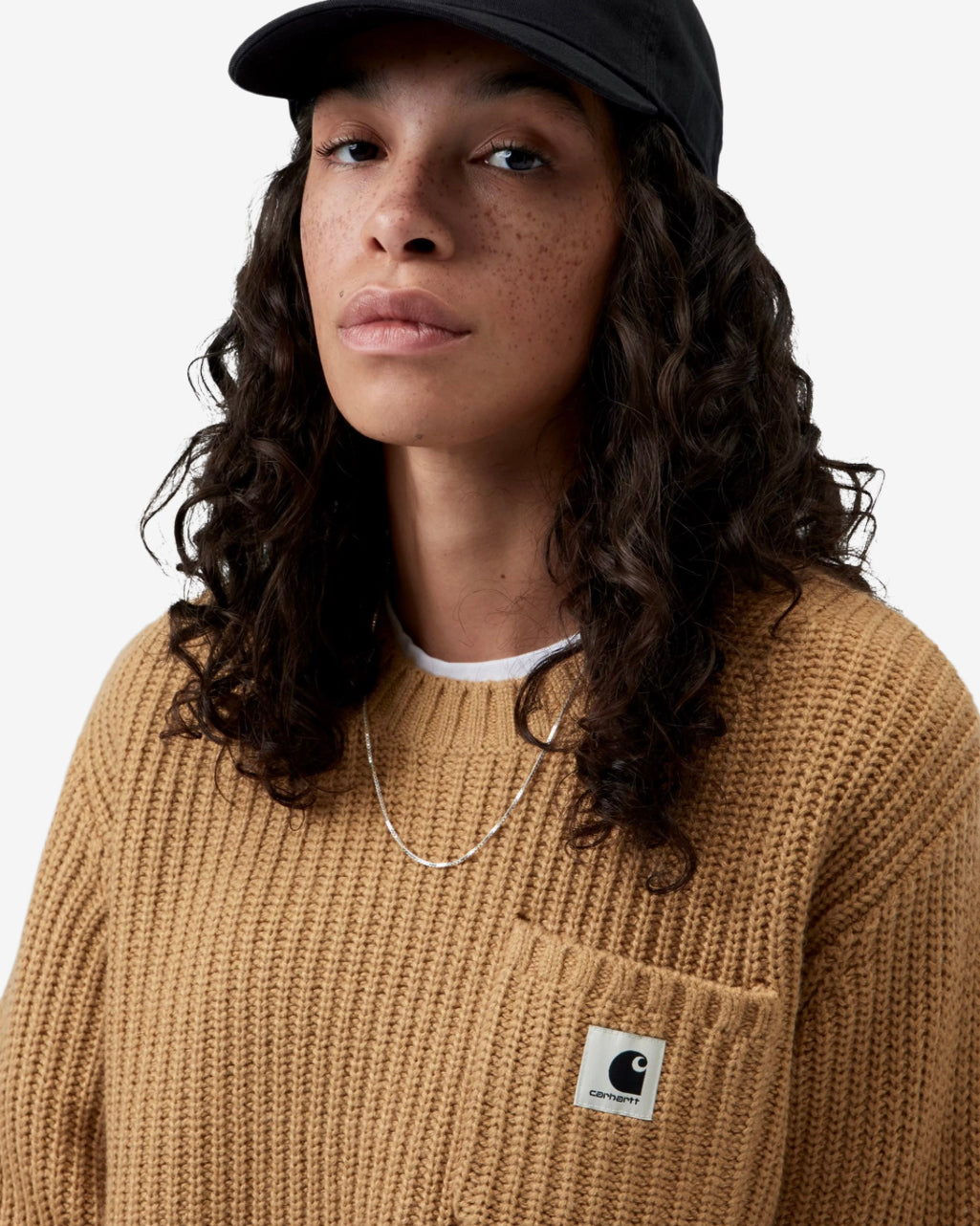 MADISON LOGO CAP - BLACK/WHITE
