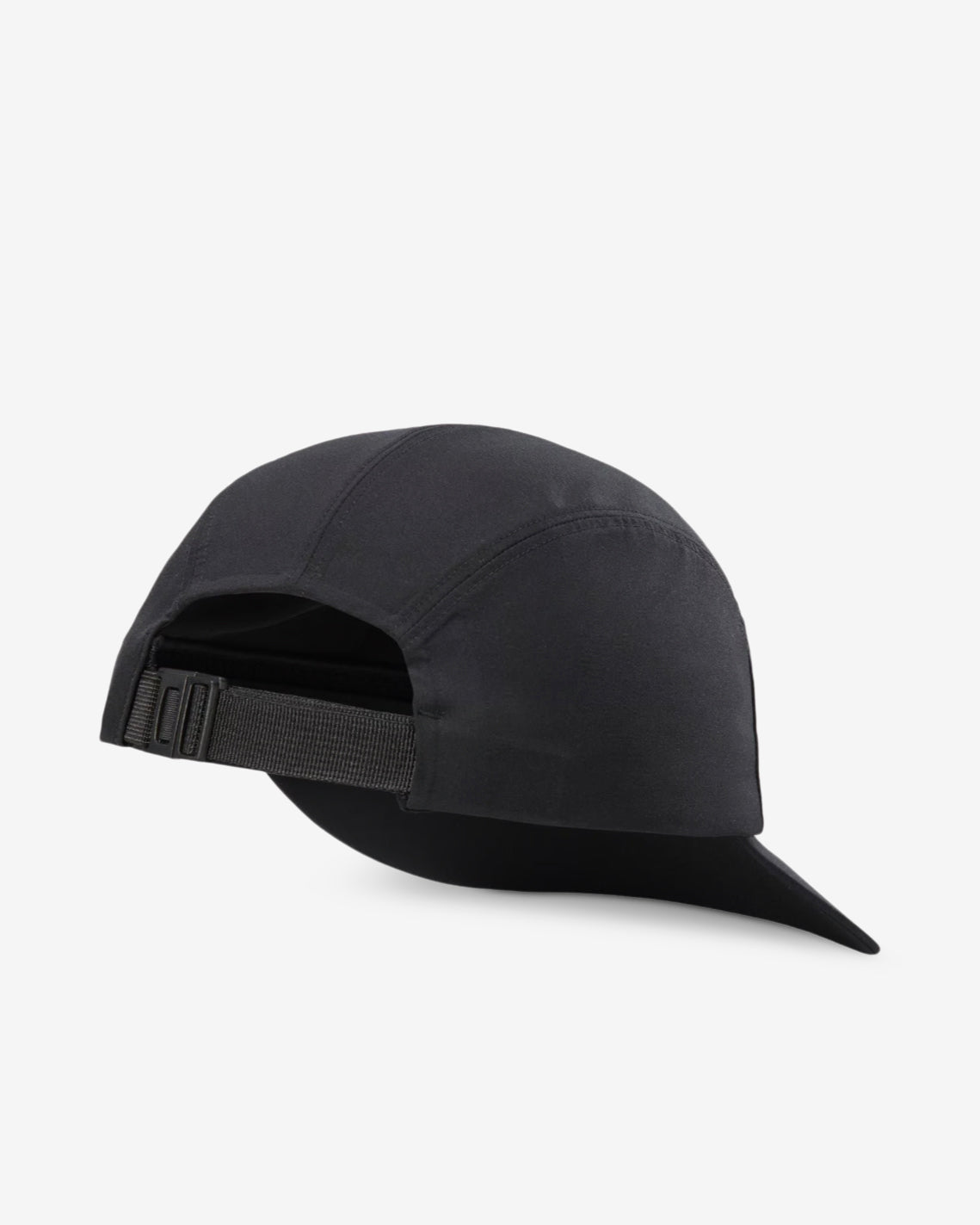 GAMMA 5 PANEL CAP - BLACK/ARCTIC SILK