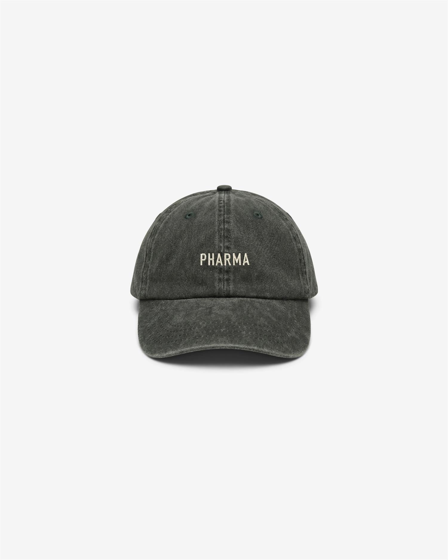 WASHED LOGO CAP - BLACK