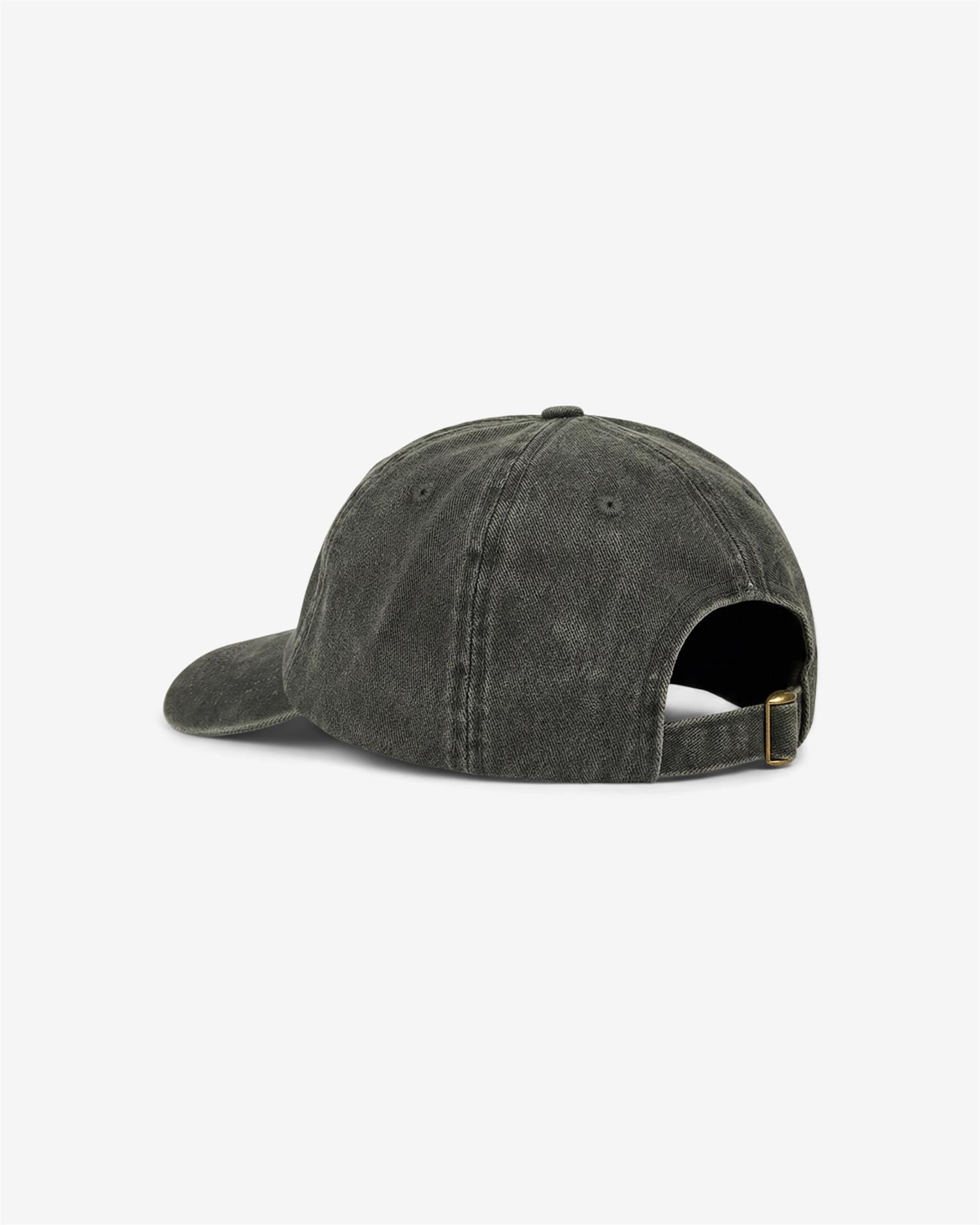 WASHED LOGO CAP - BLACK