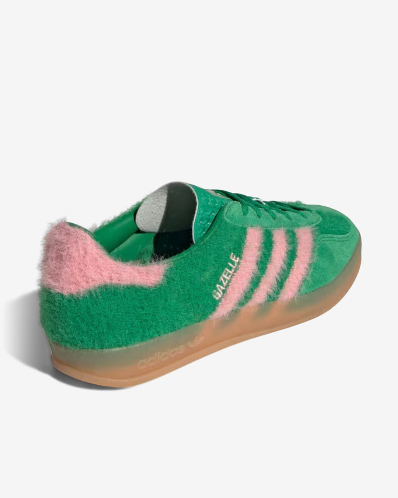 GAZELLE INDOOR - GREEN/GLOW PINK