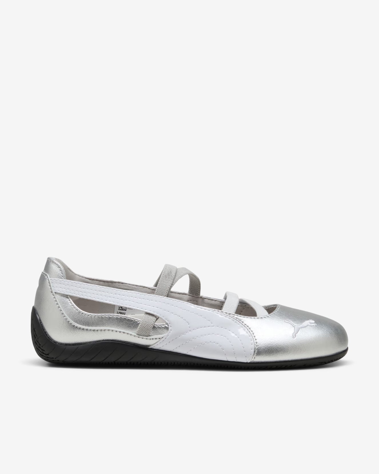 SPEEDCAT BALLET METALLIC - SILVER/WHITE