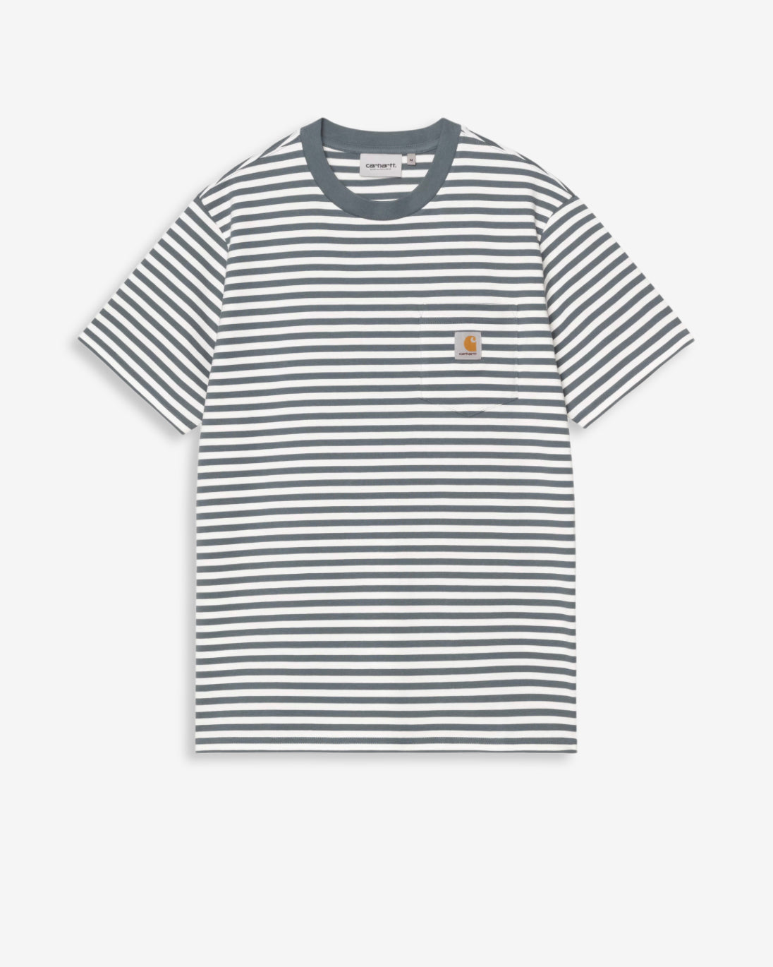S/S EZRA POCKET - COZY BLUE/WAX