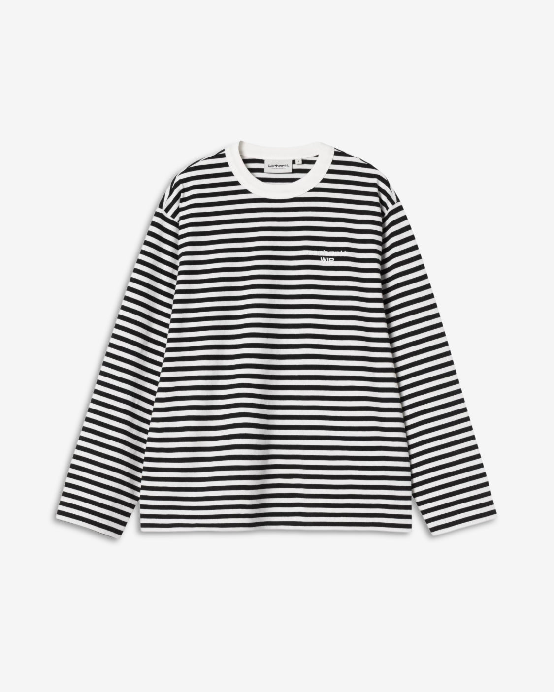 W' L/S EZRA T-SHIRT - BLACK/WAX