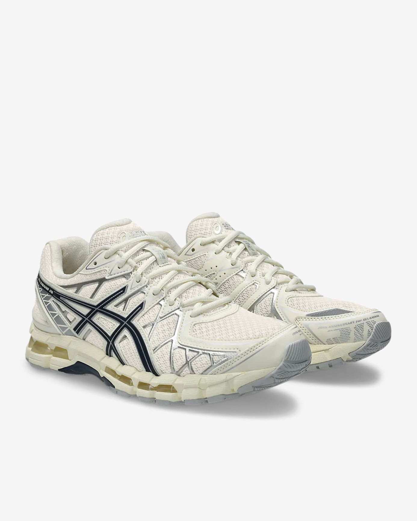 GEL-KAYANO 20 - CREAM/INDEPENDENCE BLUE