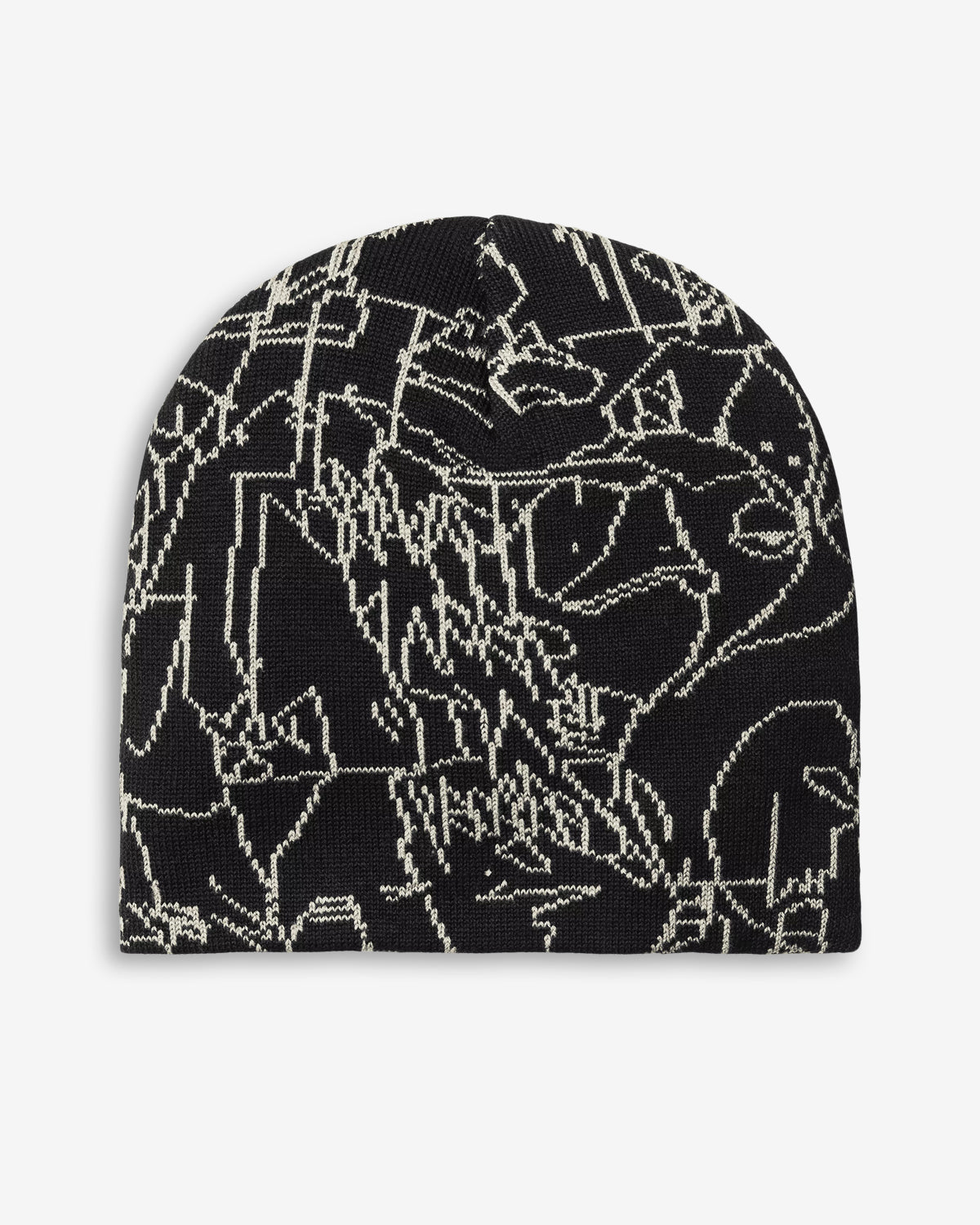 BLINKERFLUID BEANIE - BLACK/WAX