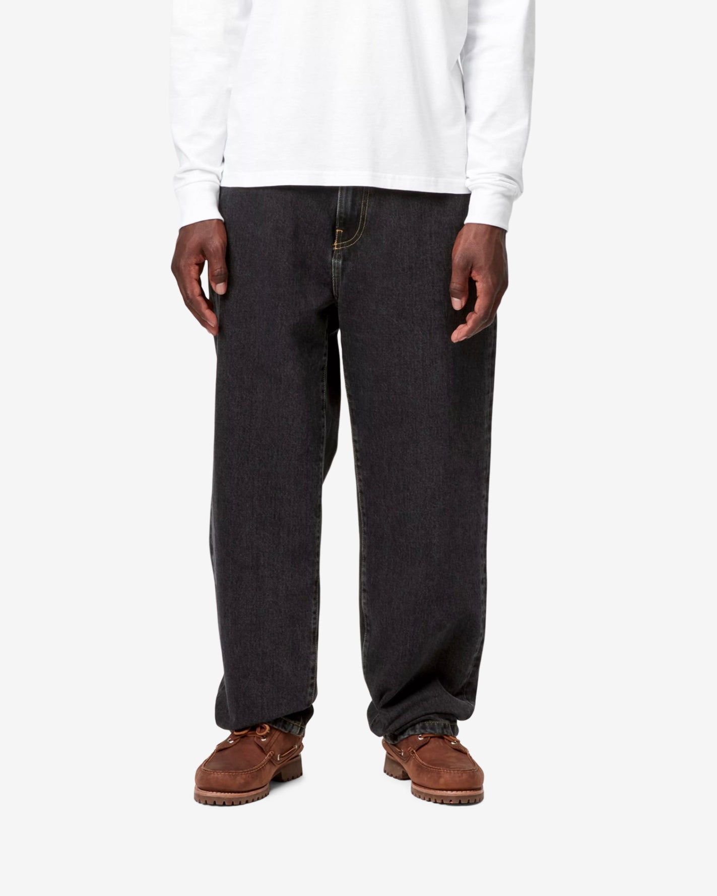 AARON PANT - BLACK STONE WASHED