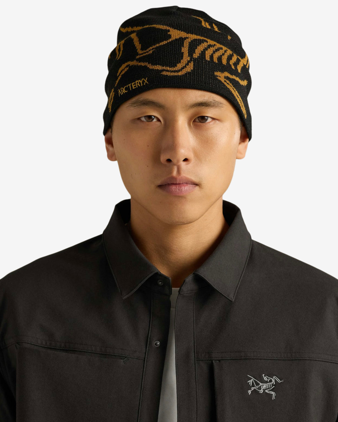 BIRD HEAD TOQUE - 24K BLACK