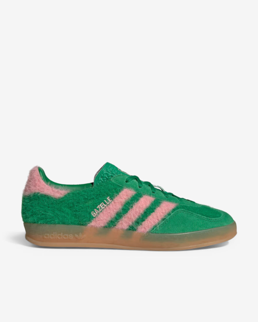 GAZELLE INDOOR - GREEN/GLOW PINK