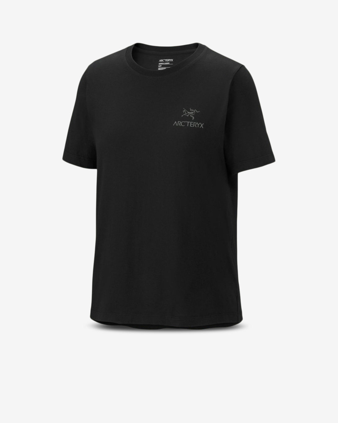 KRAGG SL COTTON CREW SS W - BLACK