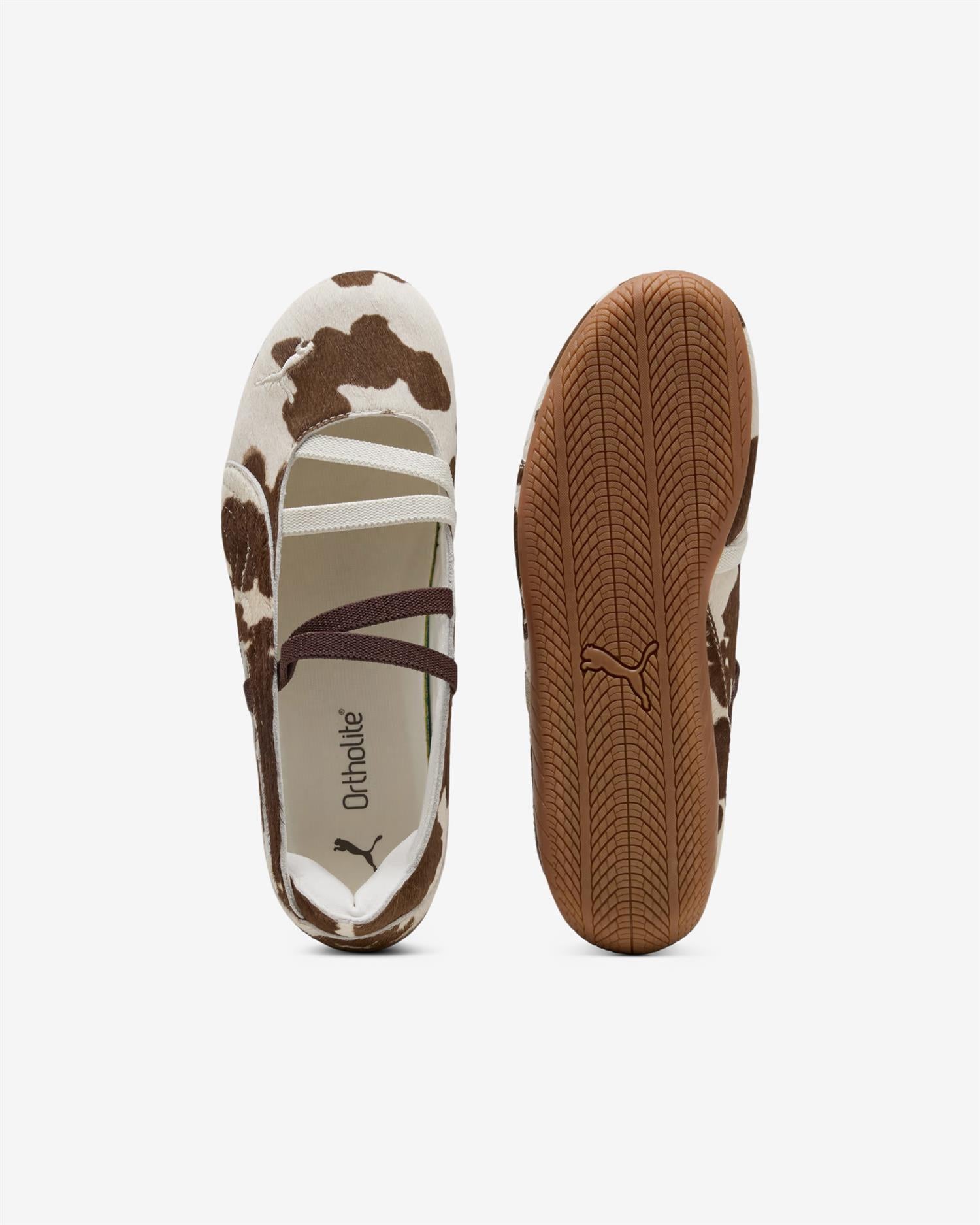 SPEEDCAT BALLET COW - CHOCOLATE/WHITE