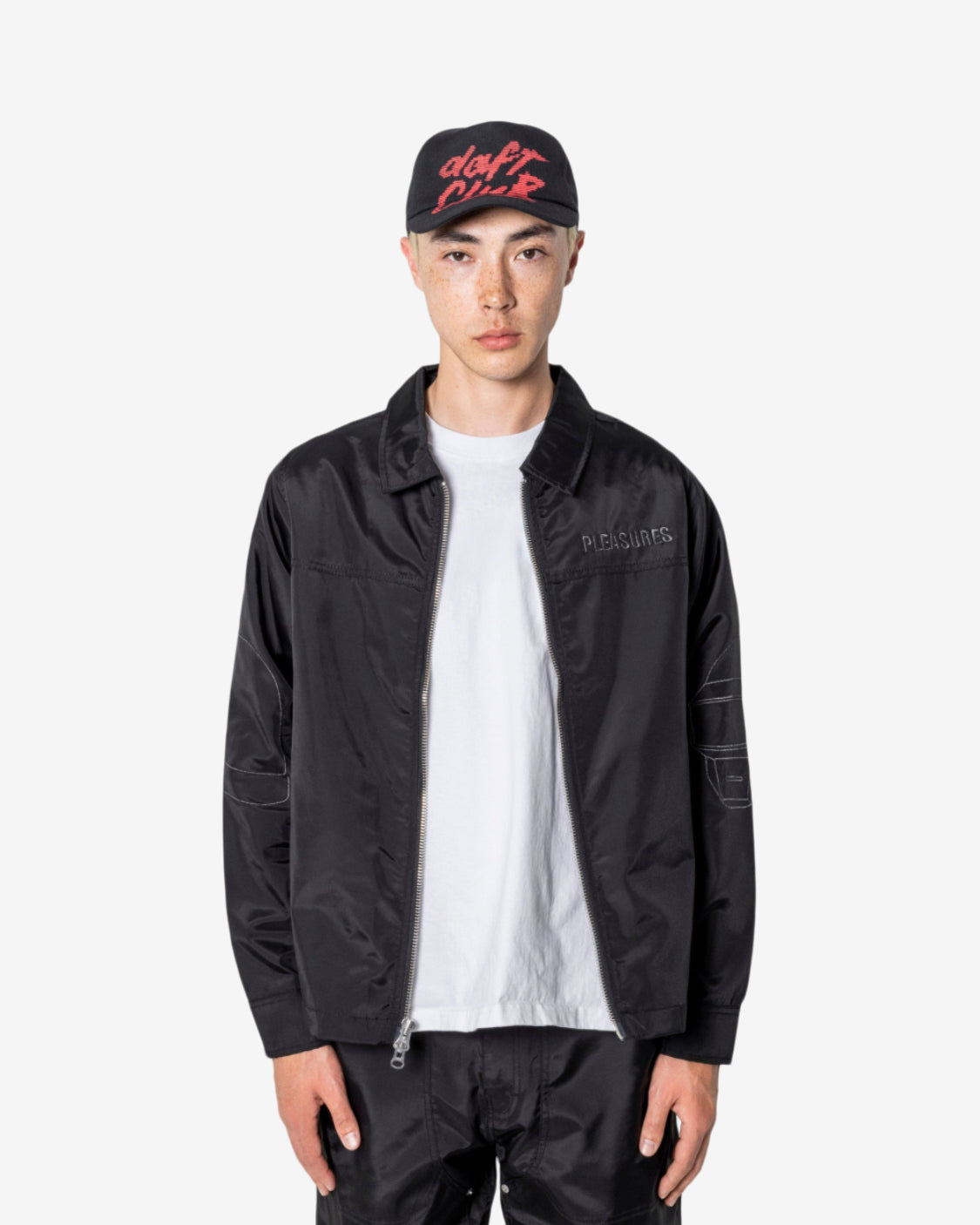 HELMETS NYLON WORK JACKET - BLACK