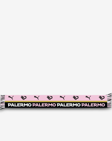 PUMA X F.C. PALERMO SCARF - BLACK/PINK