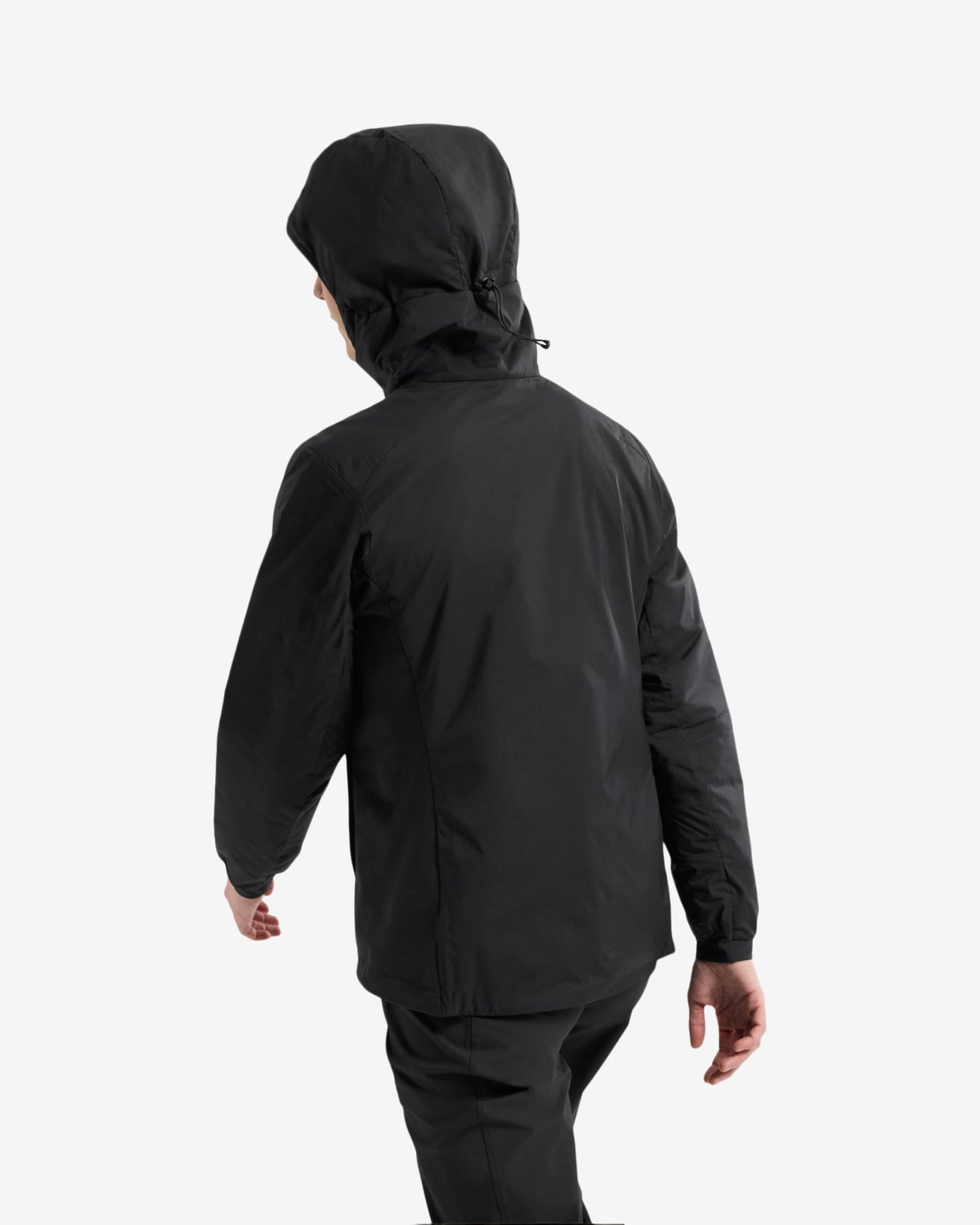 ATOM HOODY W - BLACK