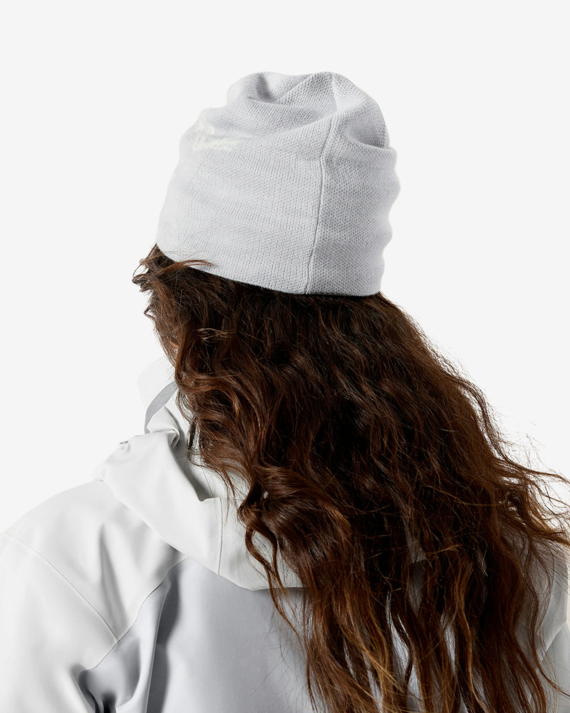 BIRD HEAD TOQUE - SOLITUDE/ARCTIC SILK