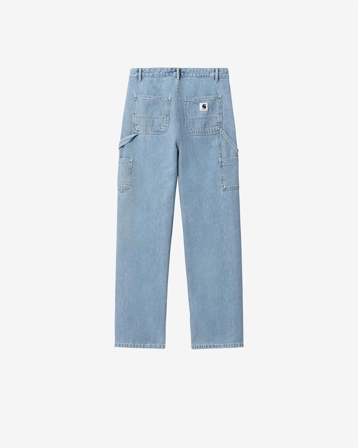 W' PIERCE PANT STRAIGHT - BLUE STONE