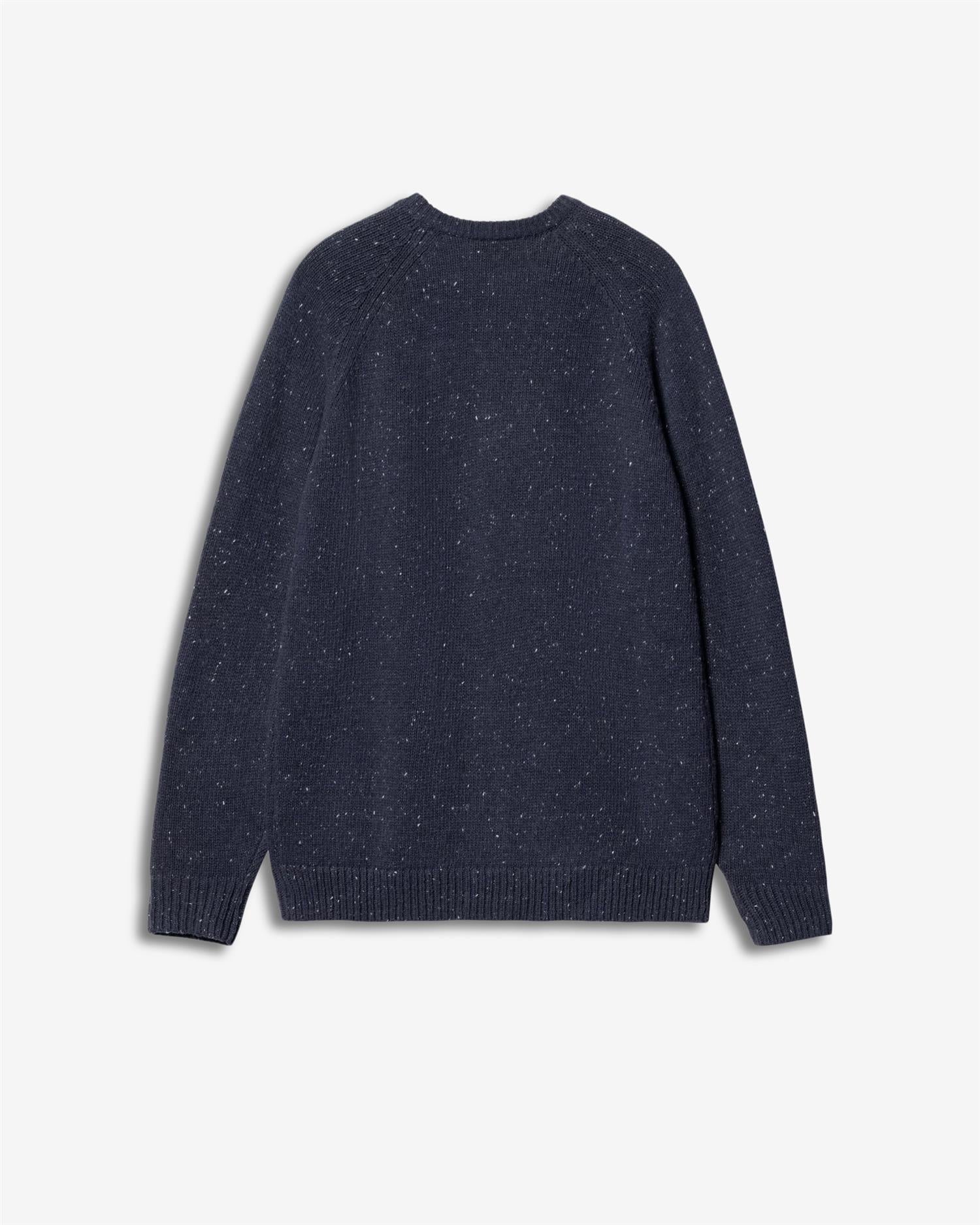 ANGLISTIC SWEATER - SPECKLED BLUE