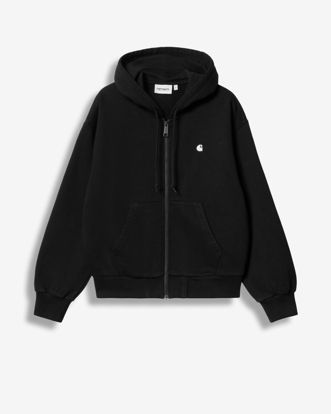 W' HOODED CASEY JACKET - BLACK